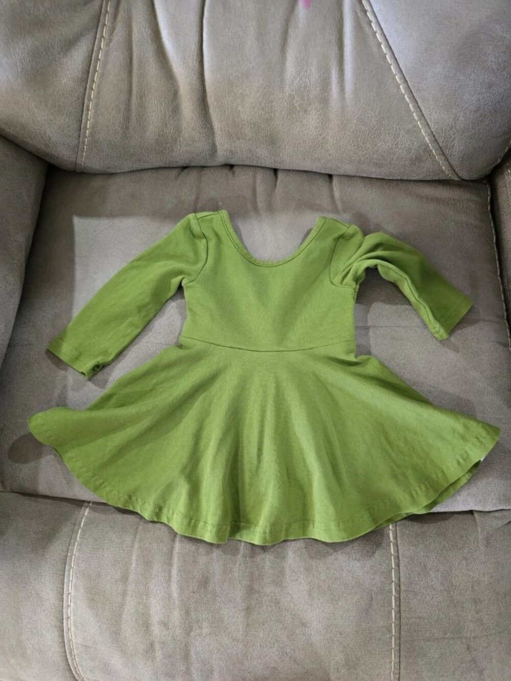 Sweet Honey Newborn Green Dress Baby Girl